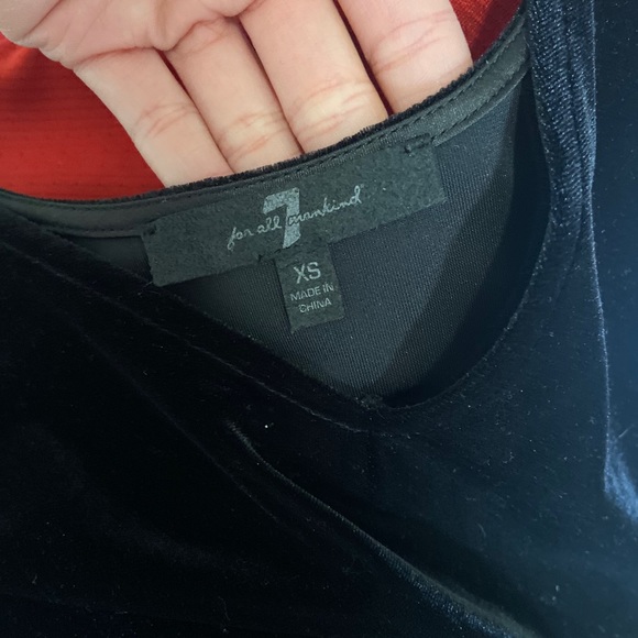 Seven For All Mankind Velvet Tank Top - Picture 3 of 3